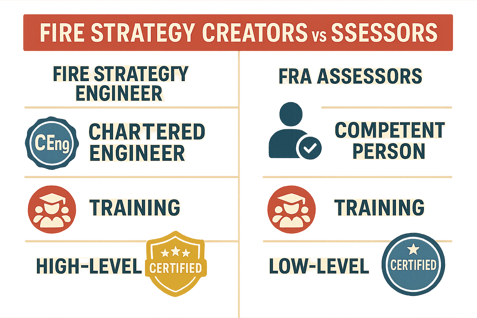 Professional Qualifications Chart