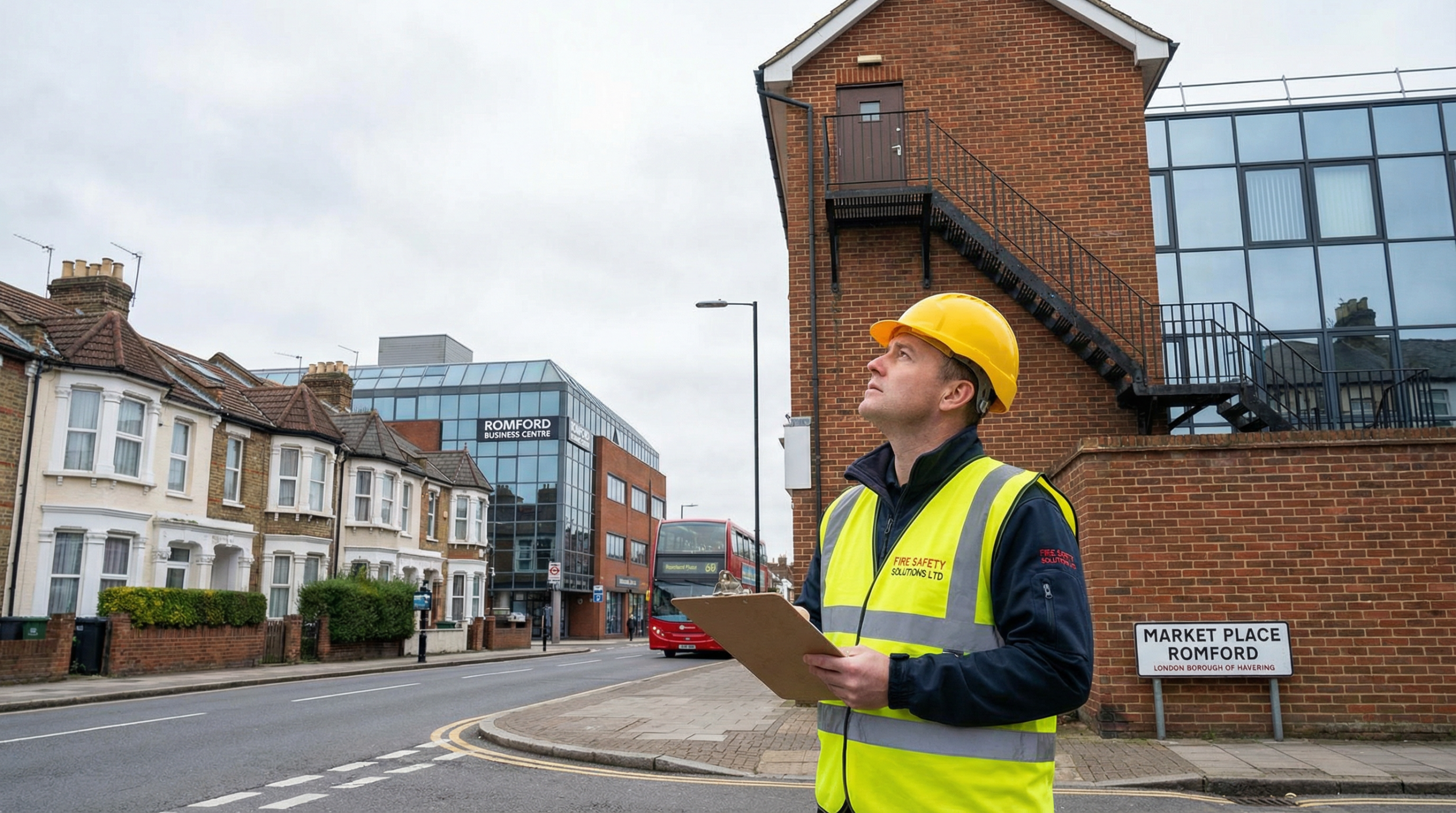 Fire risk assessor at commercial property in Havering