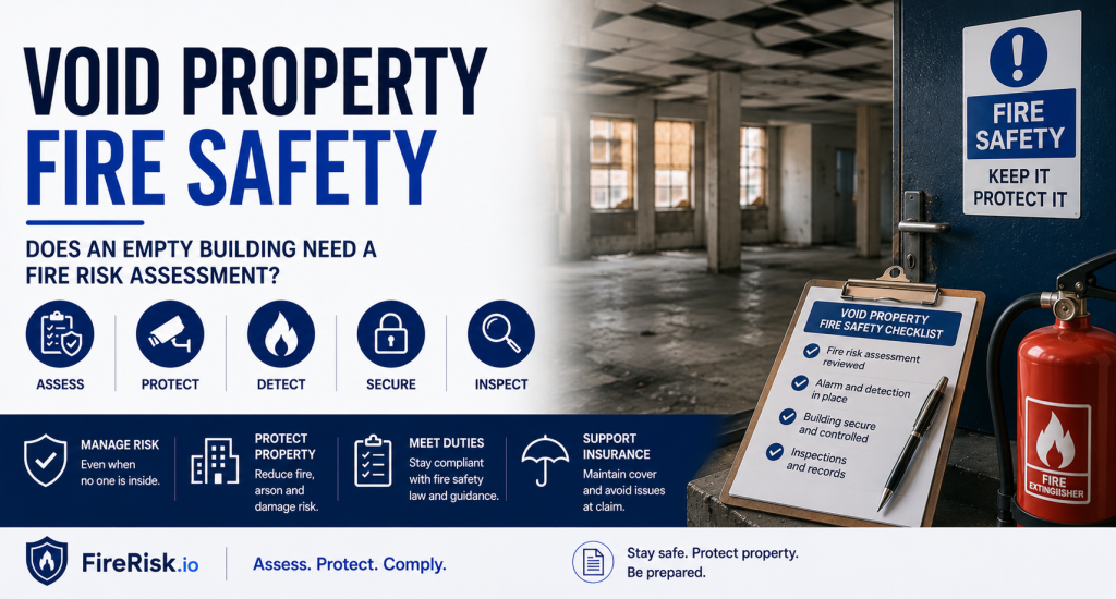 Void Property Fire Safety: Does an Empty Building Need a Fire Risk Assessment? 2 Void Property Fire Safety
